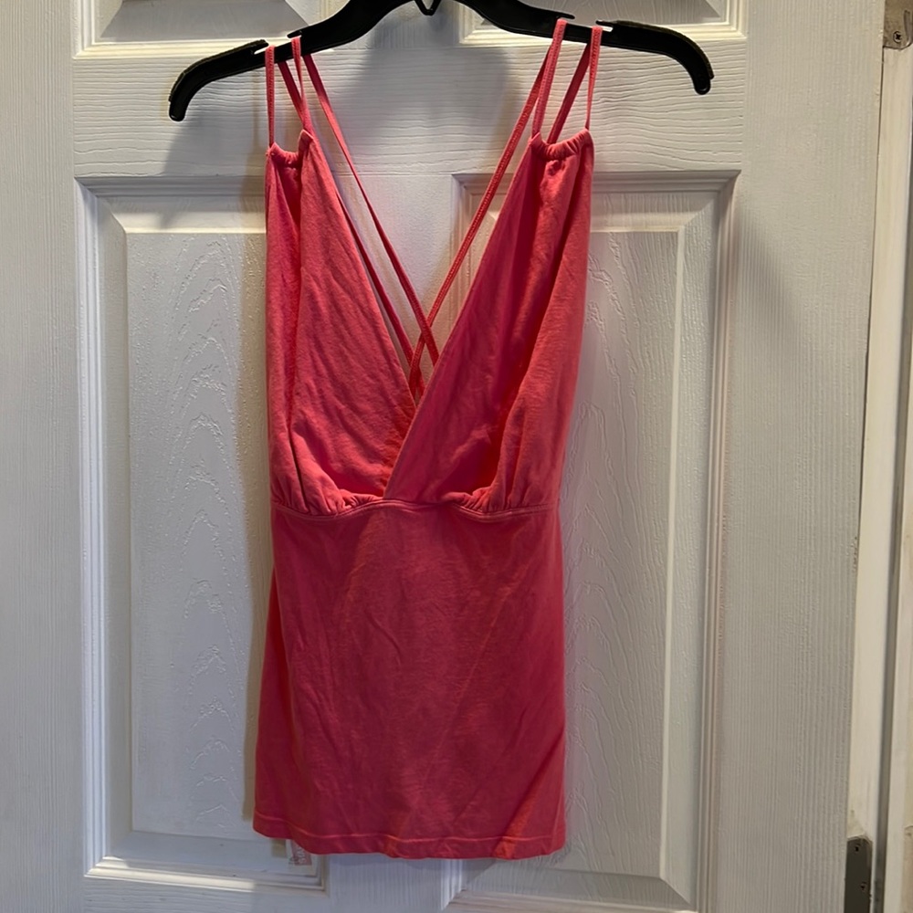 Pink Strappy Tank